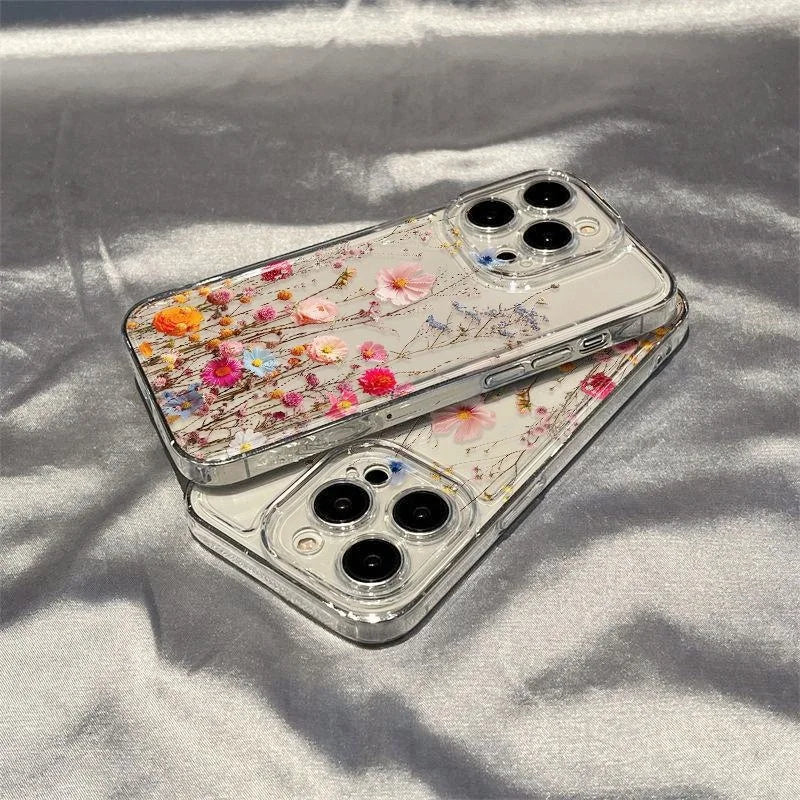 Funda Transparente Floral
