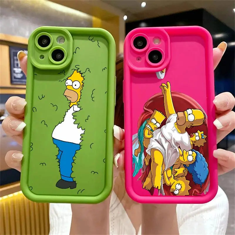 Funda de los Simpson