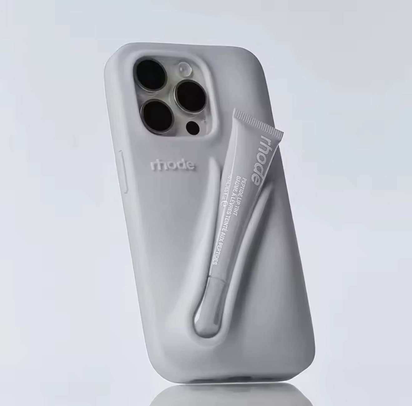 Funda IPhone Labial Gris