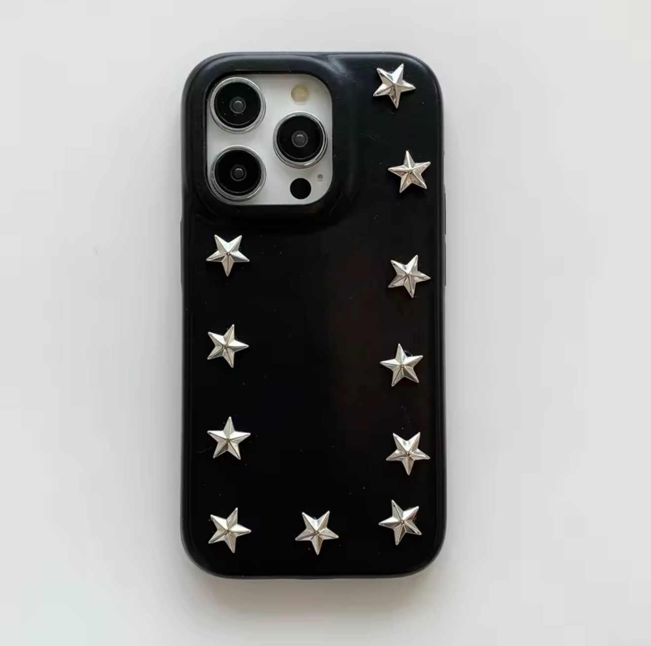 Funda Negra Estrellas
