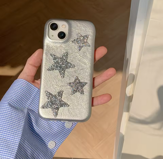 Funda Plata Estrellas Twin