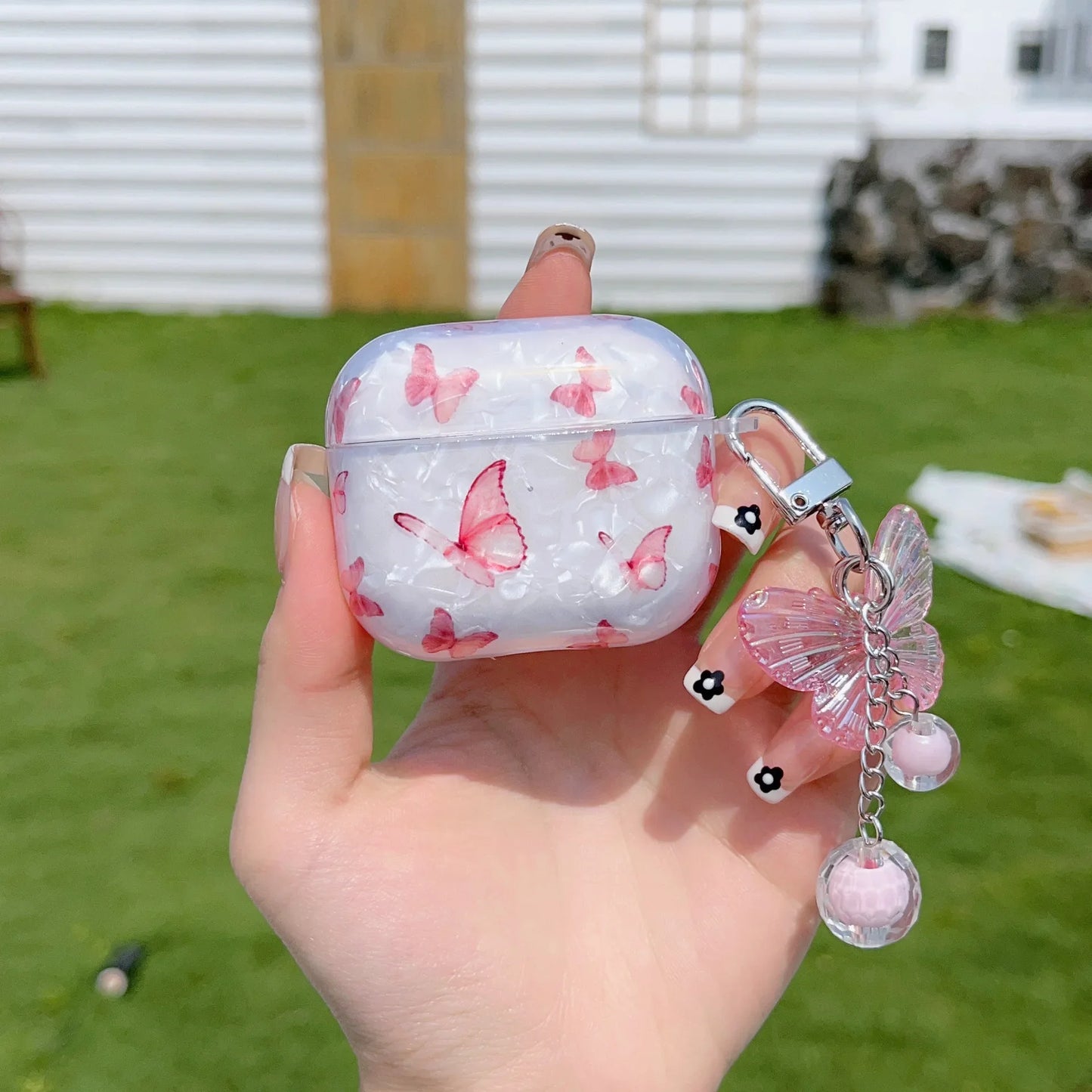 Pink Butterfly Case